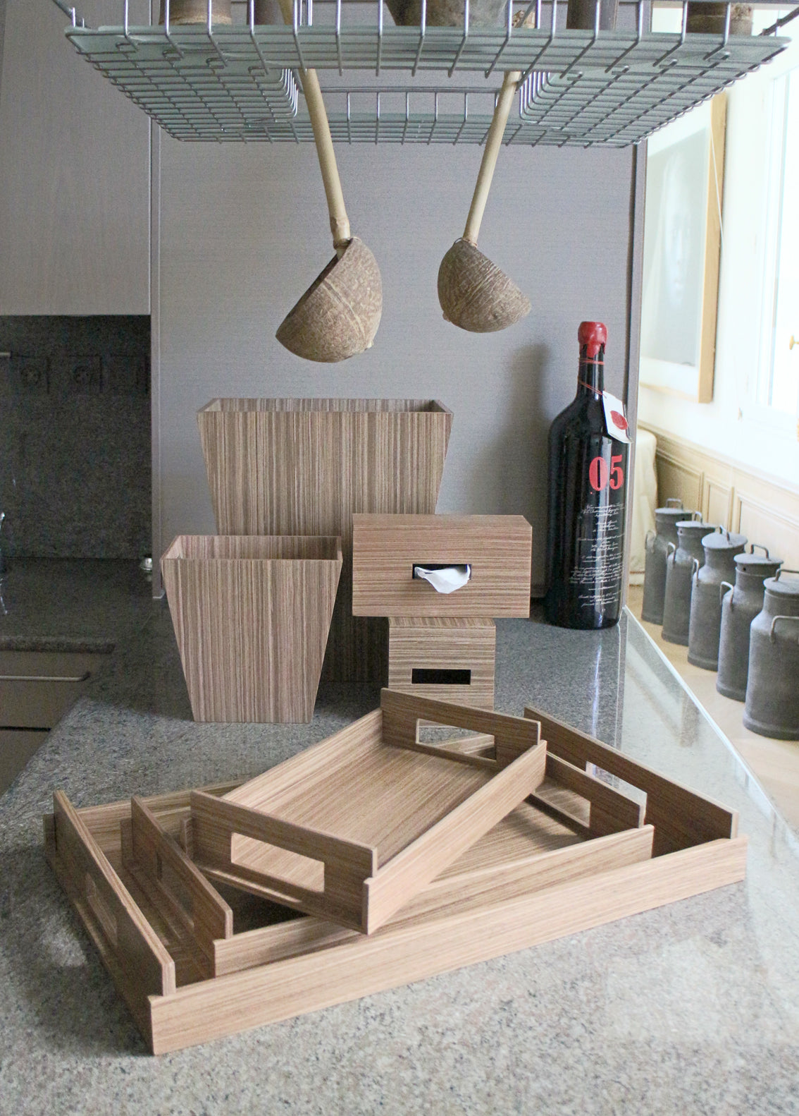 Our Luxury Kitchen Accessories are stunning and add the all important elegant finishing touches to your luxury kitchen. 