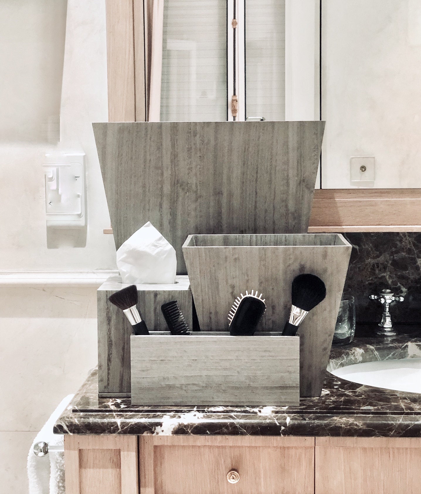 Stylish Bins - Sterling Grey