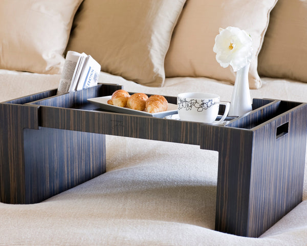 Pamper Bed Tray - Dark Ebony
