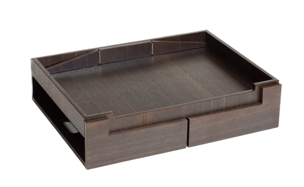 Pamper Bed Tray - Smoked Oak