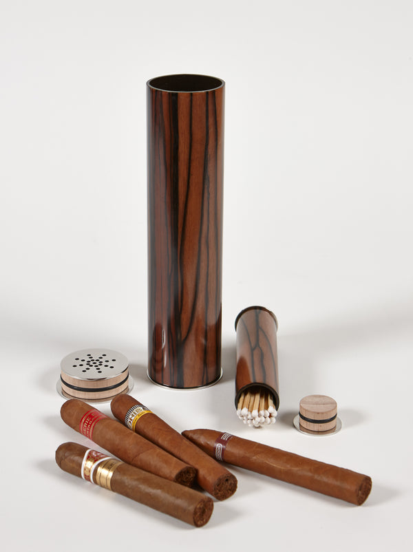 Cigar Humidifier - Royal Ebony Macassar