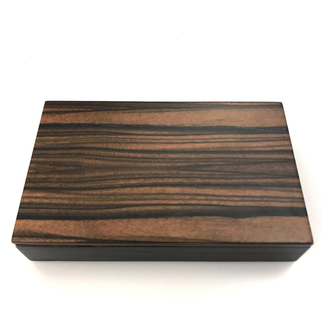 Royal Ebony Macassar Exclusive Creations Dominoes Set