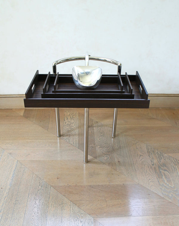 LARGE Wood Trays - Dark Ebony