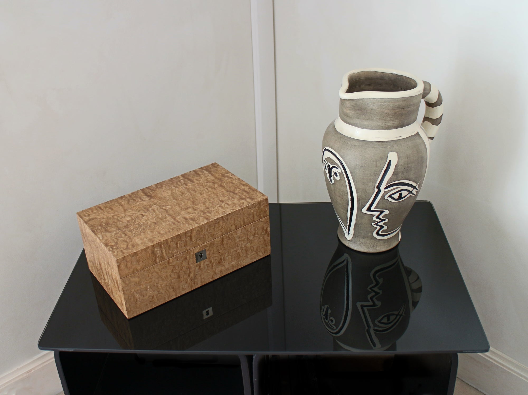 Japanese Tamo Ash Exclusive Creations Jewellery Box