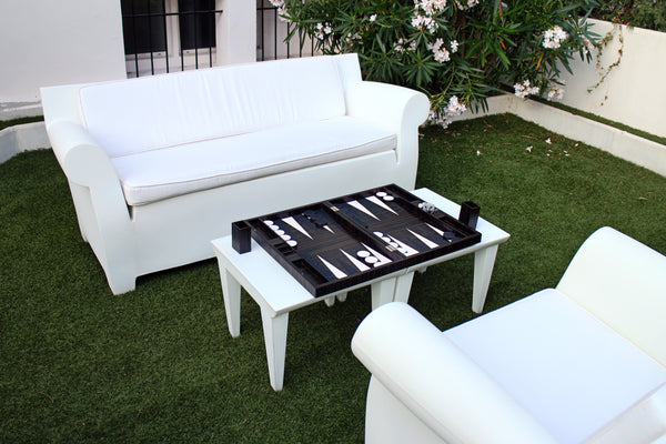 Luxury Backgammon Sets & Boards - Dark Ebony