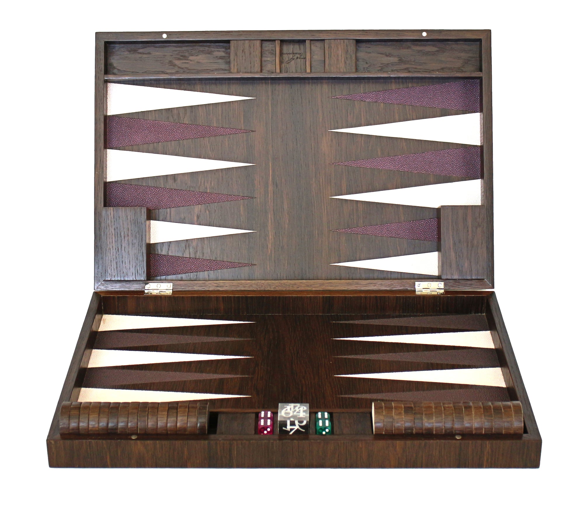 Backgammon Sets & Boards - Smoked Oak