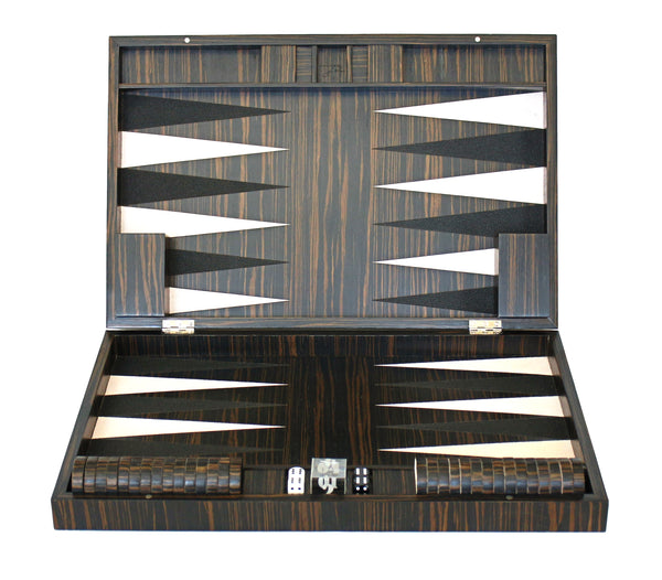 Luxury Backgammon Sets & Boards - Dark Ebony