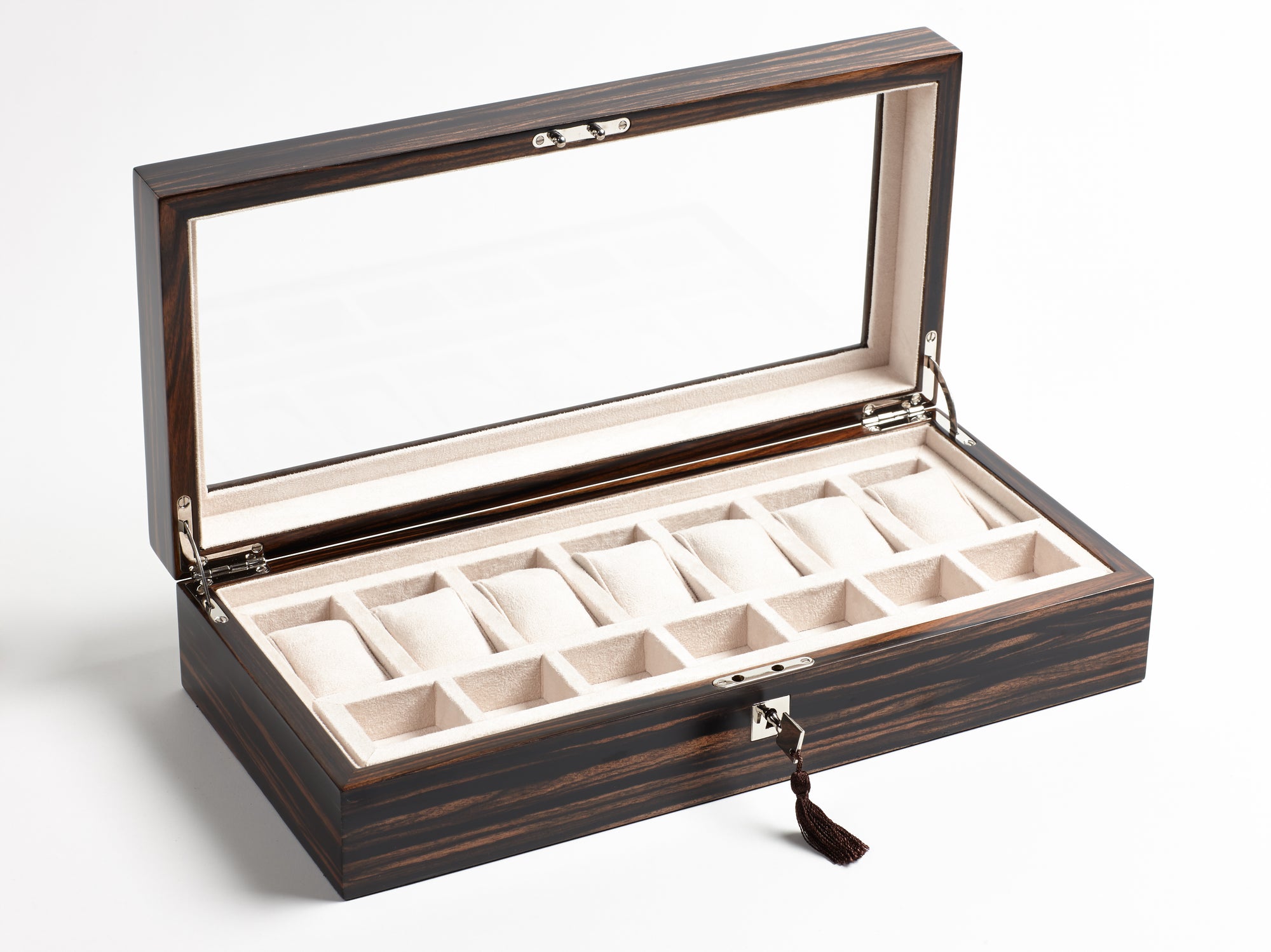 Spider Ebony Macassar Exclusive Creations Watch Box