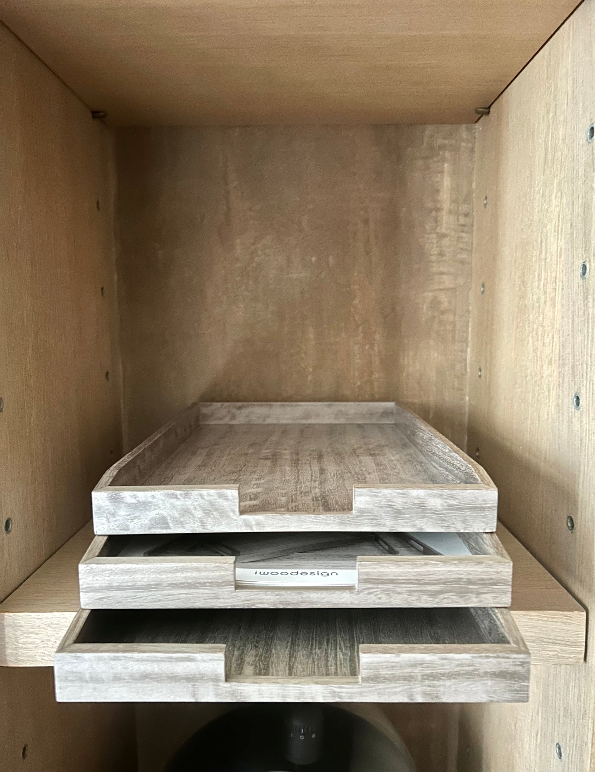 Desk Set - Sterling Grey