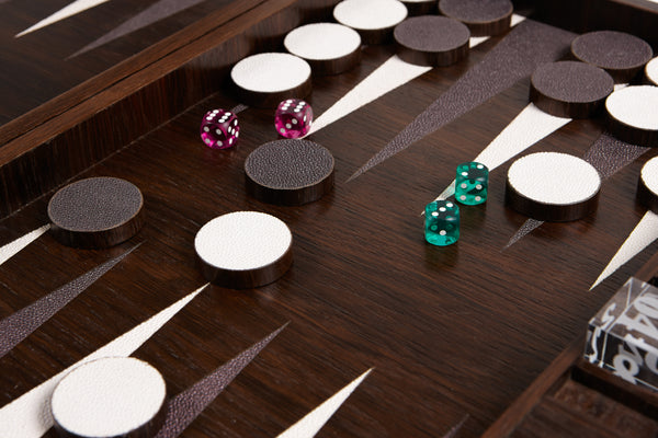 Backgammon Sets & Boards - Smoked Oak