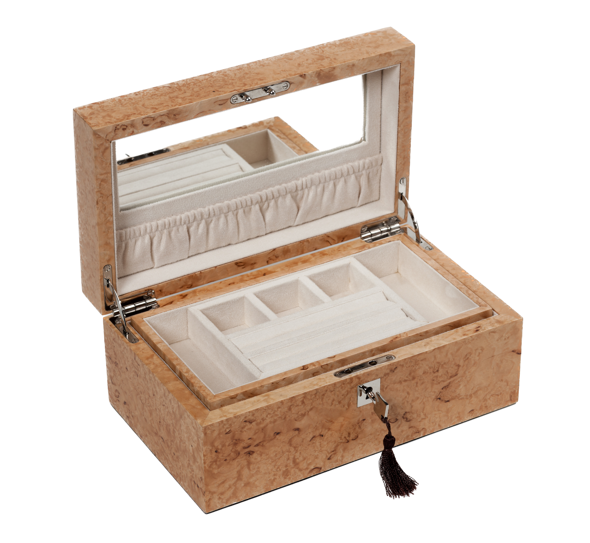 Karelian Birch Exclusive Creations Jewellery Box
