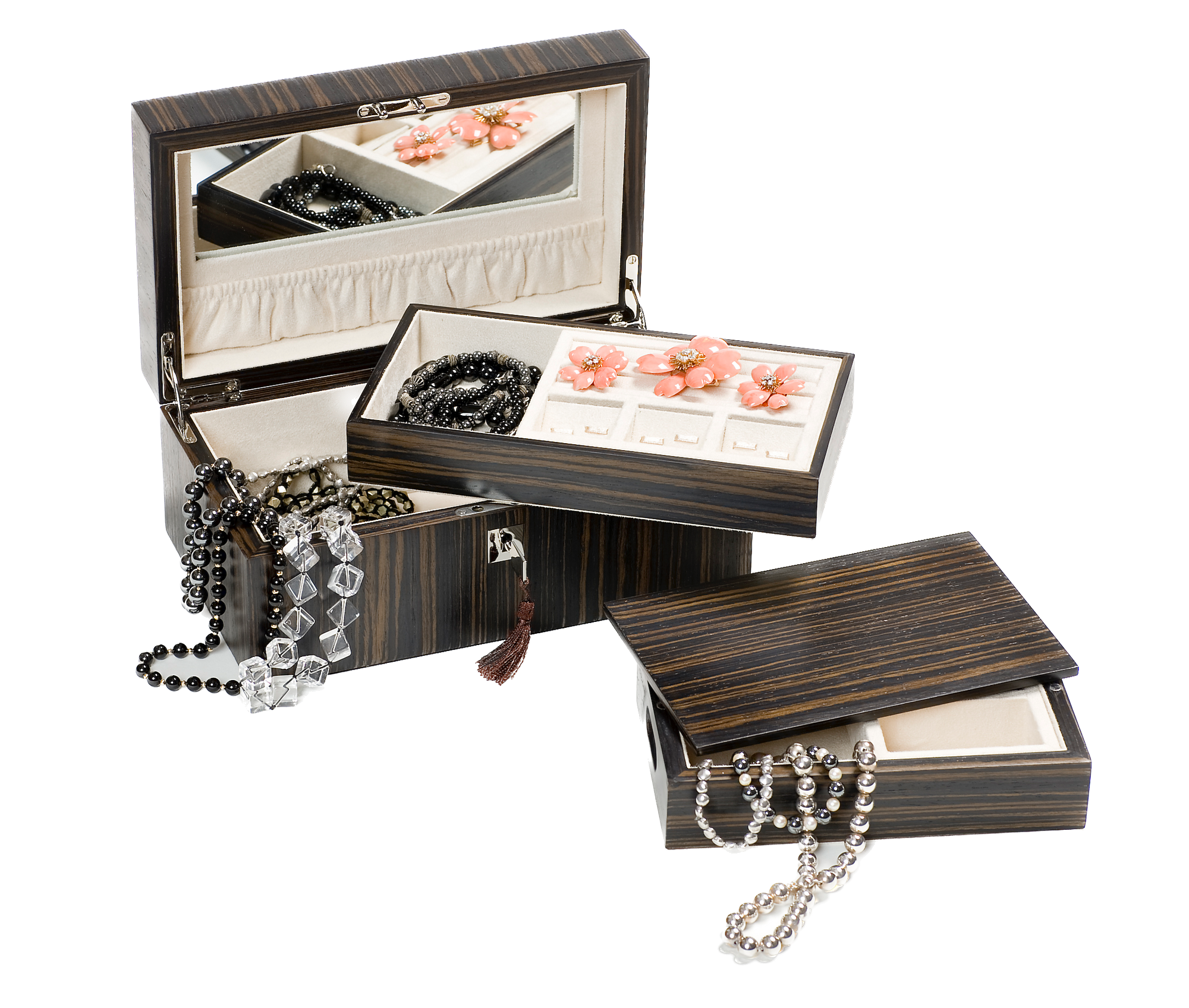 Jewellery Boxes - Dark Ebony