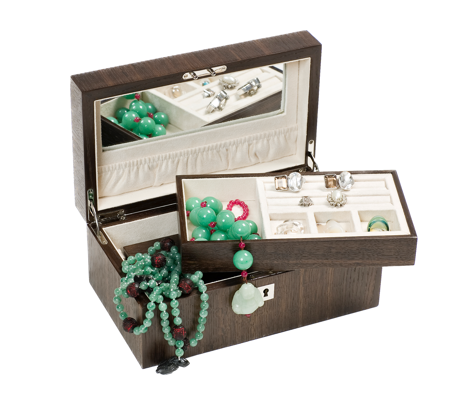 Jewellery Boxes - Smoked Oak