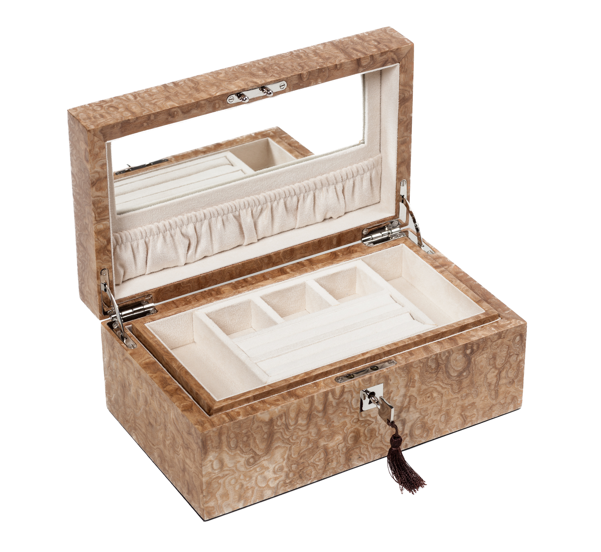 Japanese Tamo Ash Exclusive Creations Jewellery Box