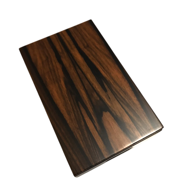 handcrafted royal ebony macassar bridge set rare wood luxury card game gift UK