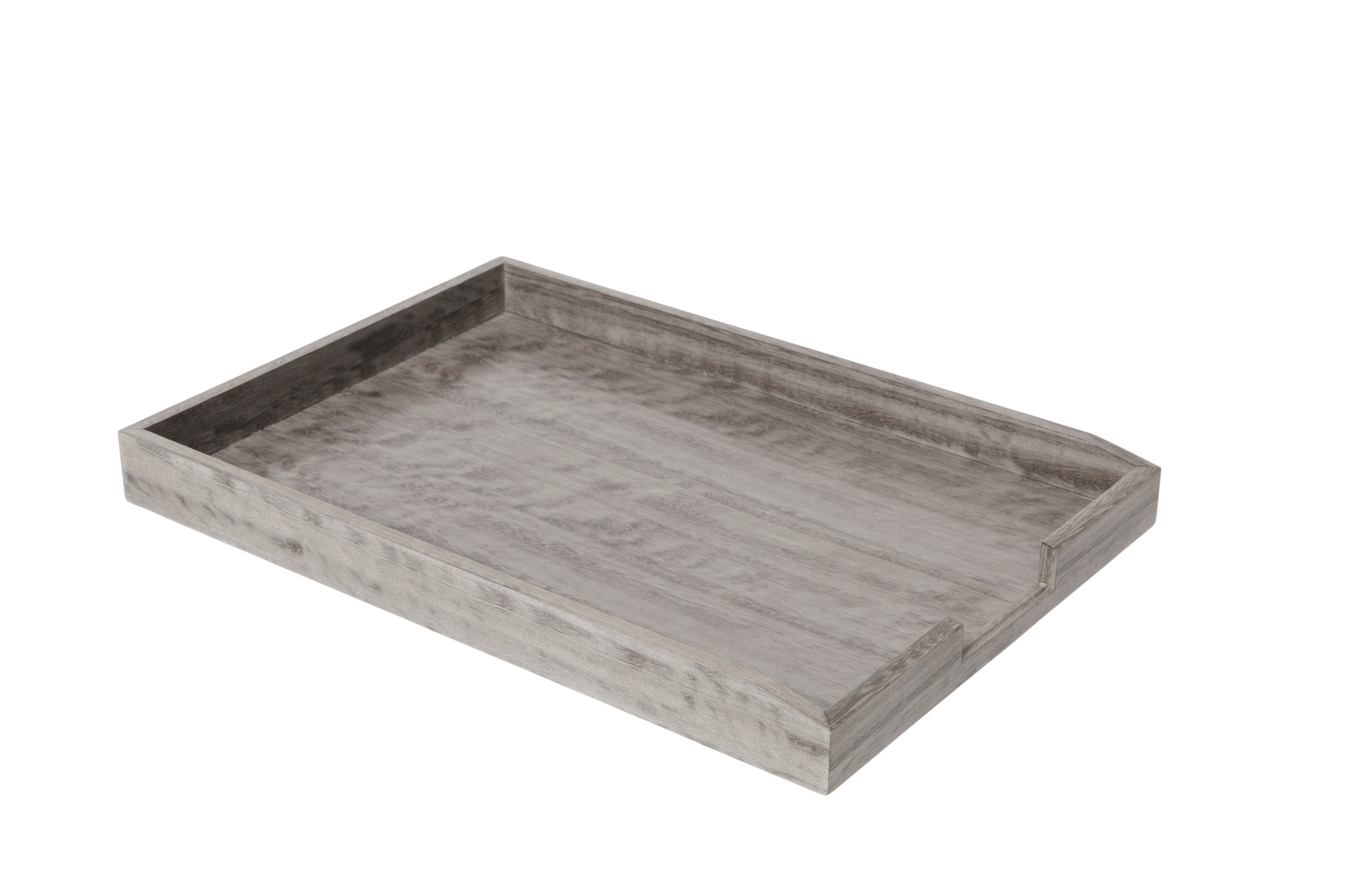 Set of 3 Stackable Letter Trays - Sterling Grey