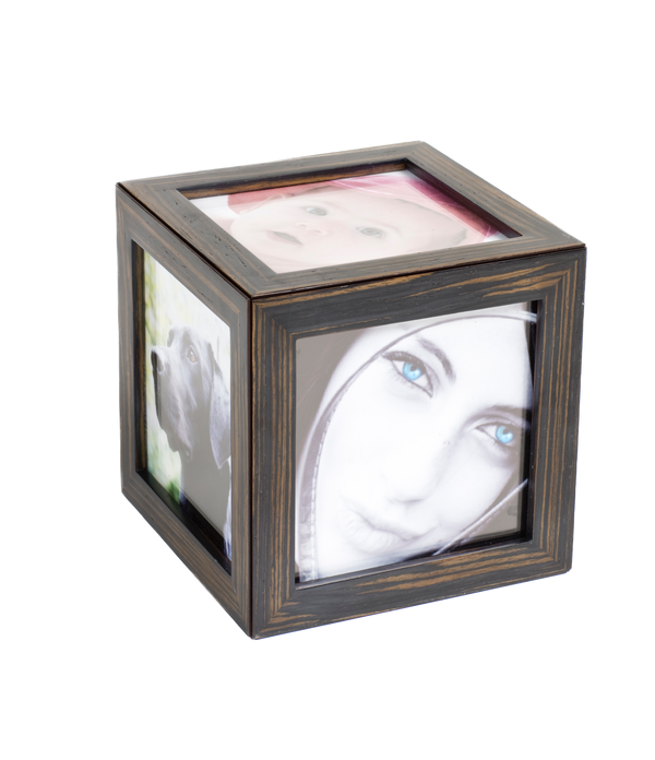 Set of THREE Large Photo Cubes