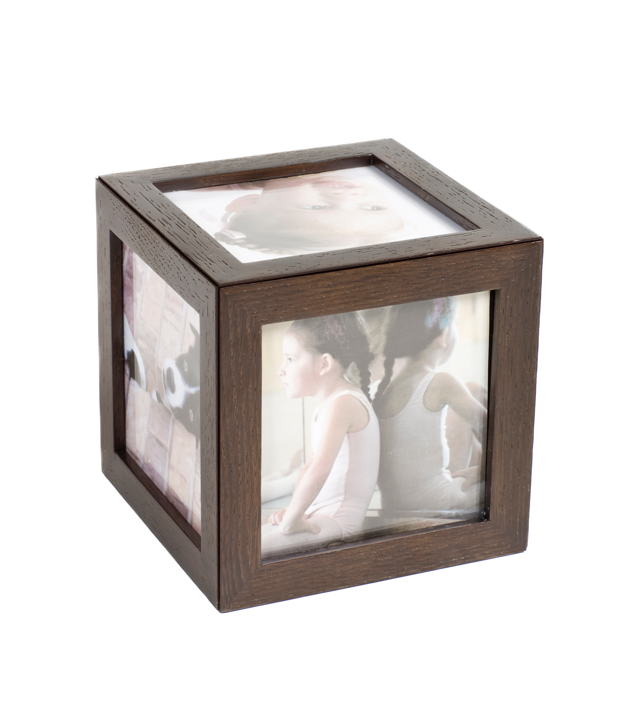 Set of THREE Large Photo Cubes