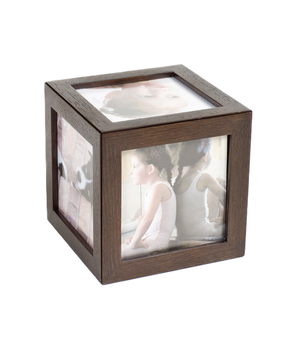 Large Photo Cubes - Smoked Oak