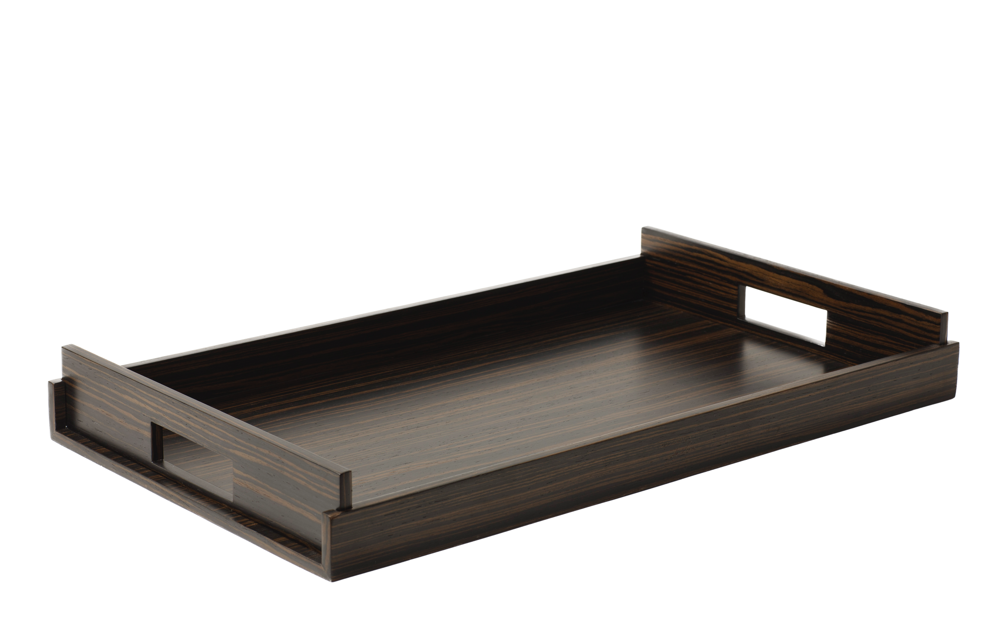 LARGE Wood Trays - Dark Ebony