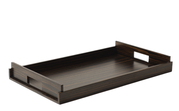 LARGE Wood Trays - Dark Ebony