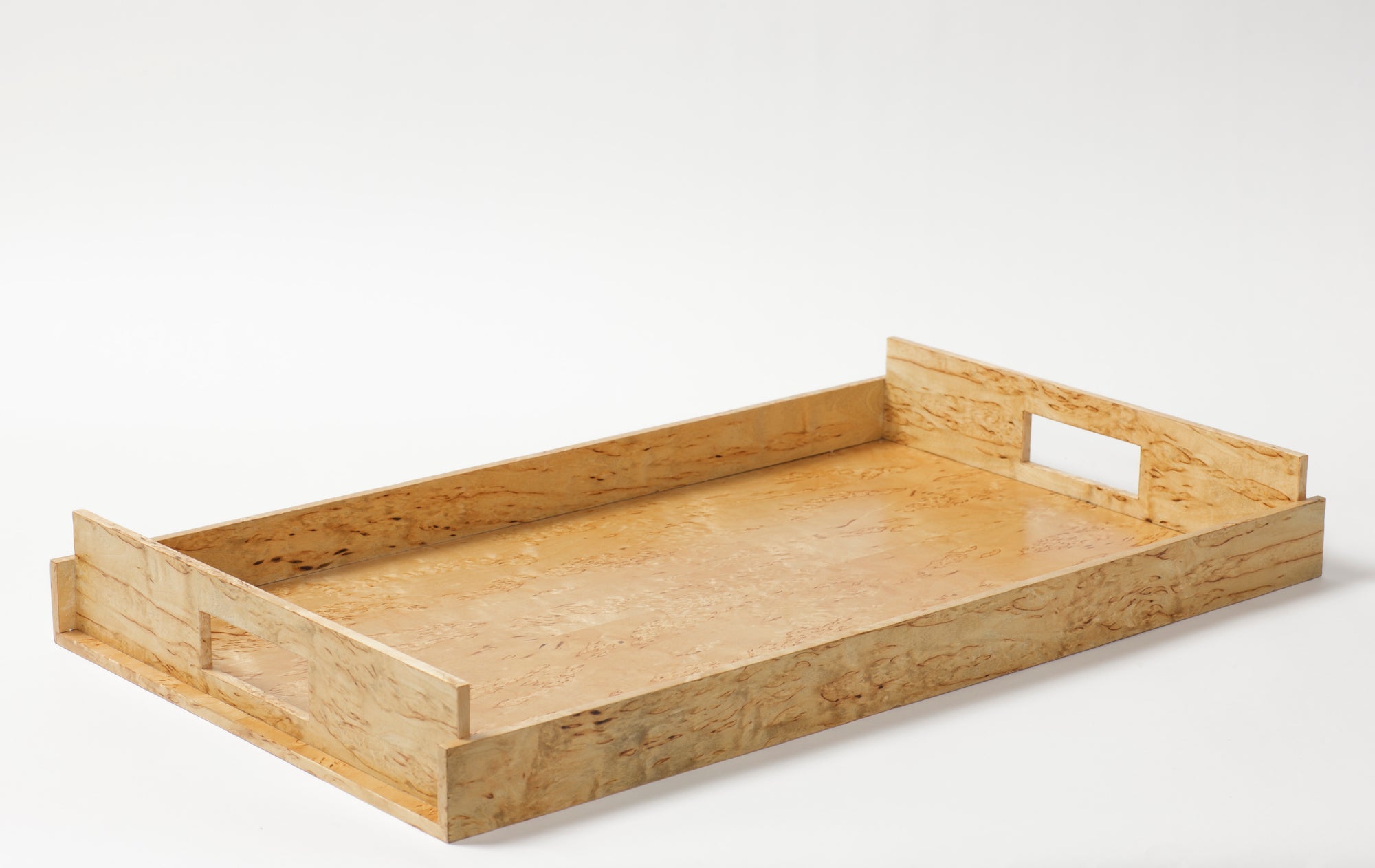 Karelian Birch Exclusive Creations Nest of Trays