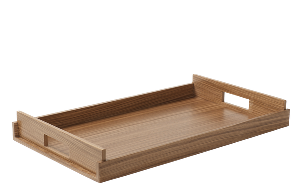 Nest of Wood Trays - Warm Walnut