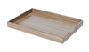 Stackable Letter Trays - Warm Walnut