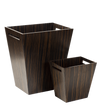 Mini Bins - Dark Ebony Wood