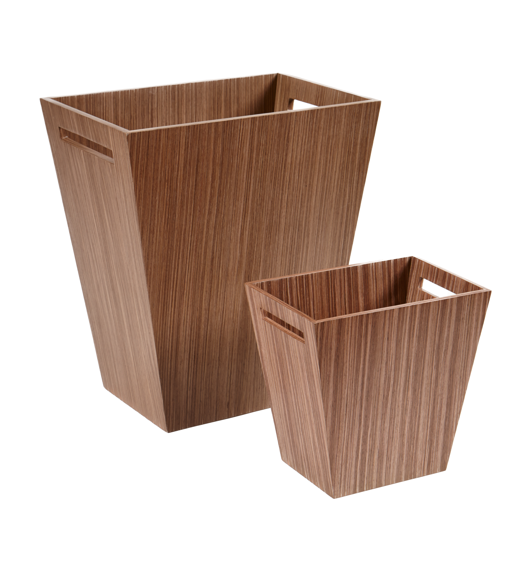 Stylish Bins - Warm Walnut