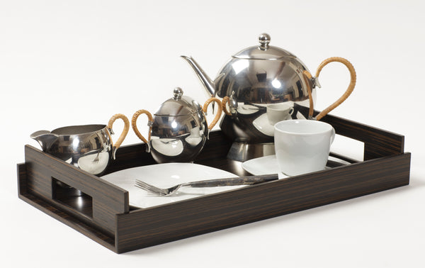 MEDIUM Wood Trays - Dark Ebony