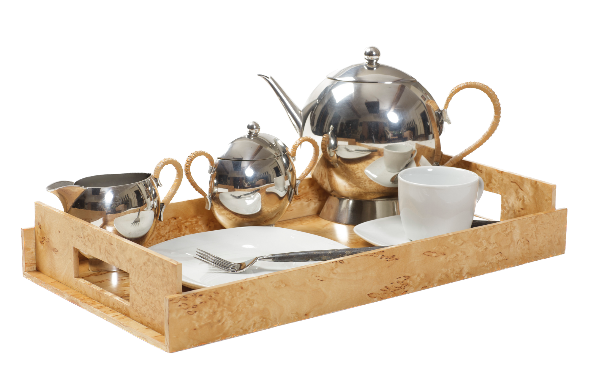 MEDIUM Wood Trays - Karelian Birch Exclusive Creations