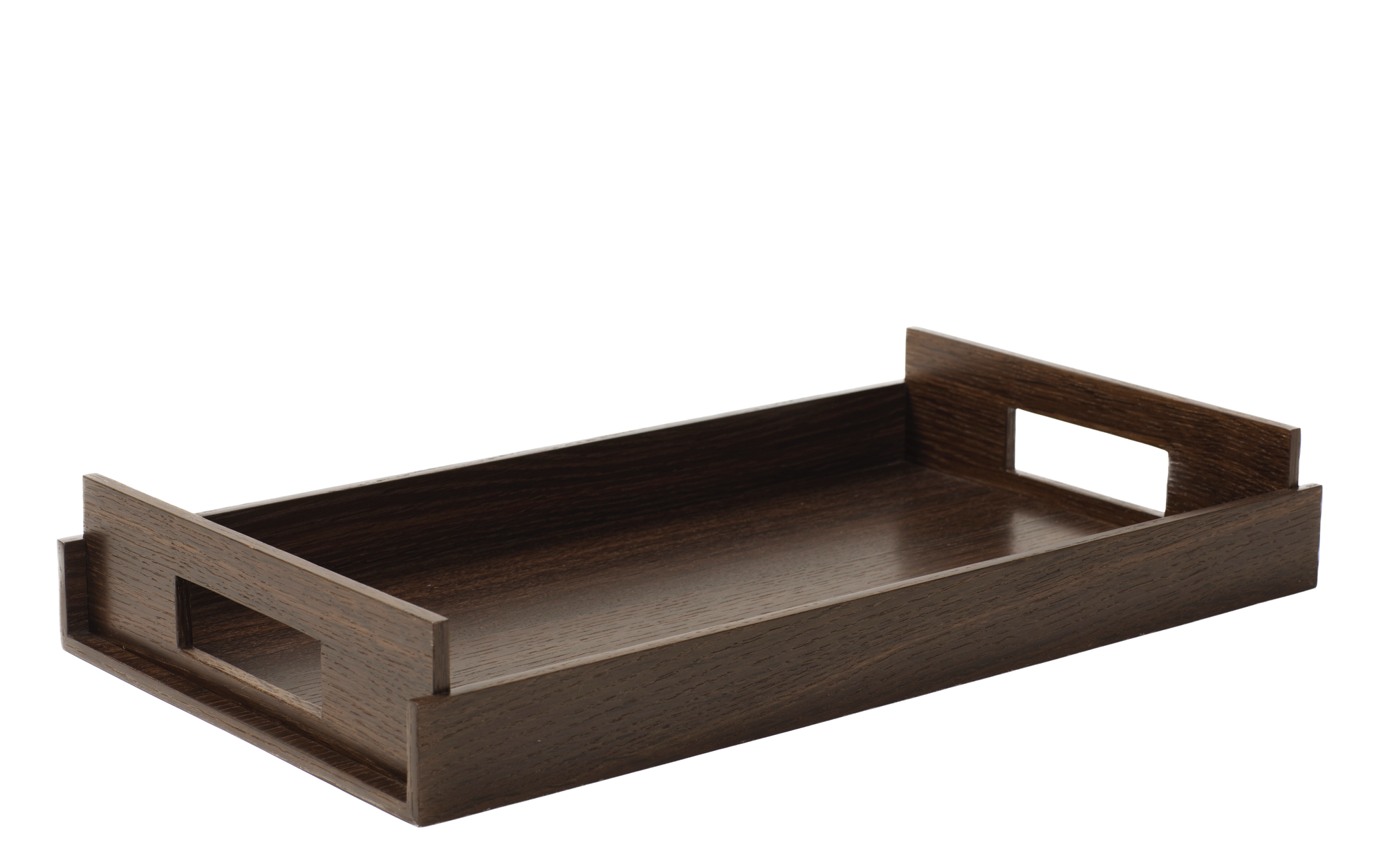 Nest of Wood Trays - Smoked Oak