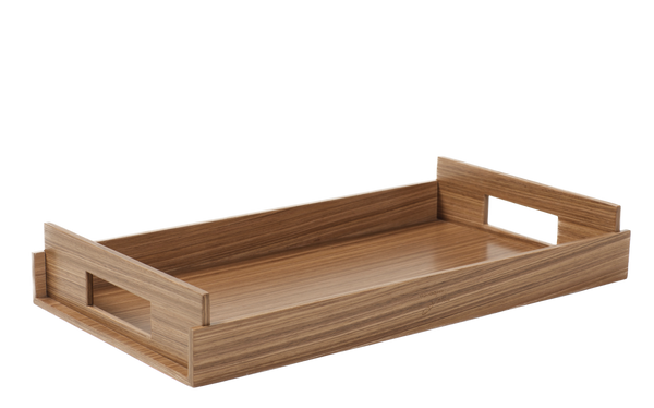 MEDIUM Wood Trays - Warm Walnut