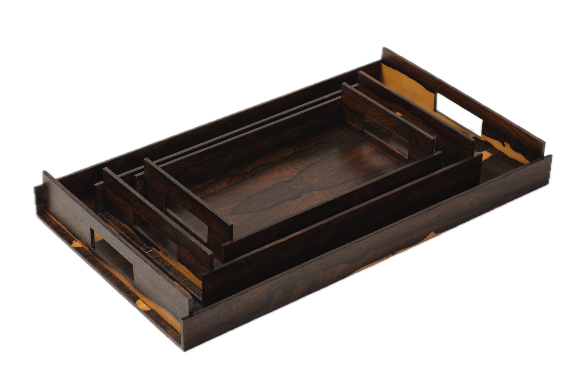 MEDIUM Wood Trays - Ziricote Exclusive Creations