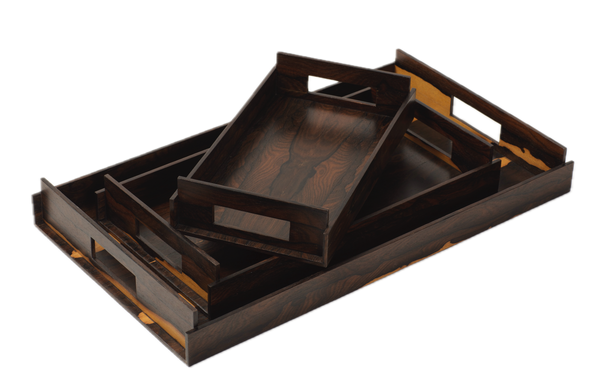 MEDIUM Wood Trays - Ziricote Exclusive Creations