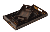 Ziricote Exclusive Creations Nest of Trays
