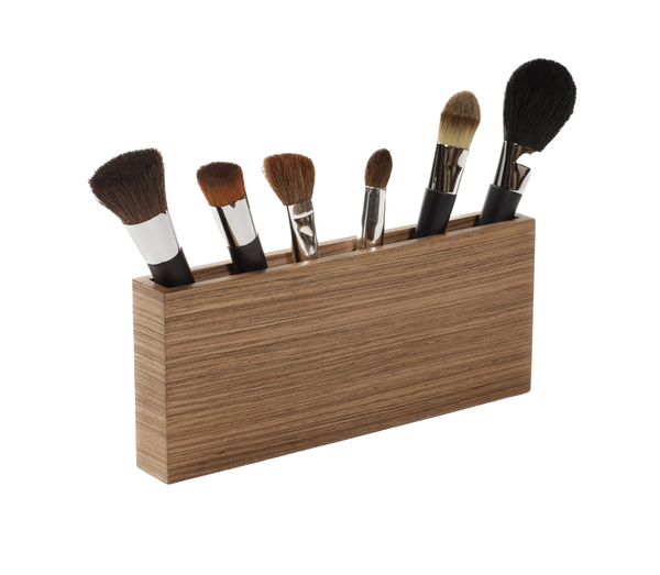 Bathroom Accessories Set- Warm Walnut