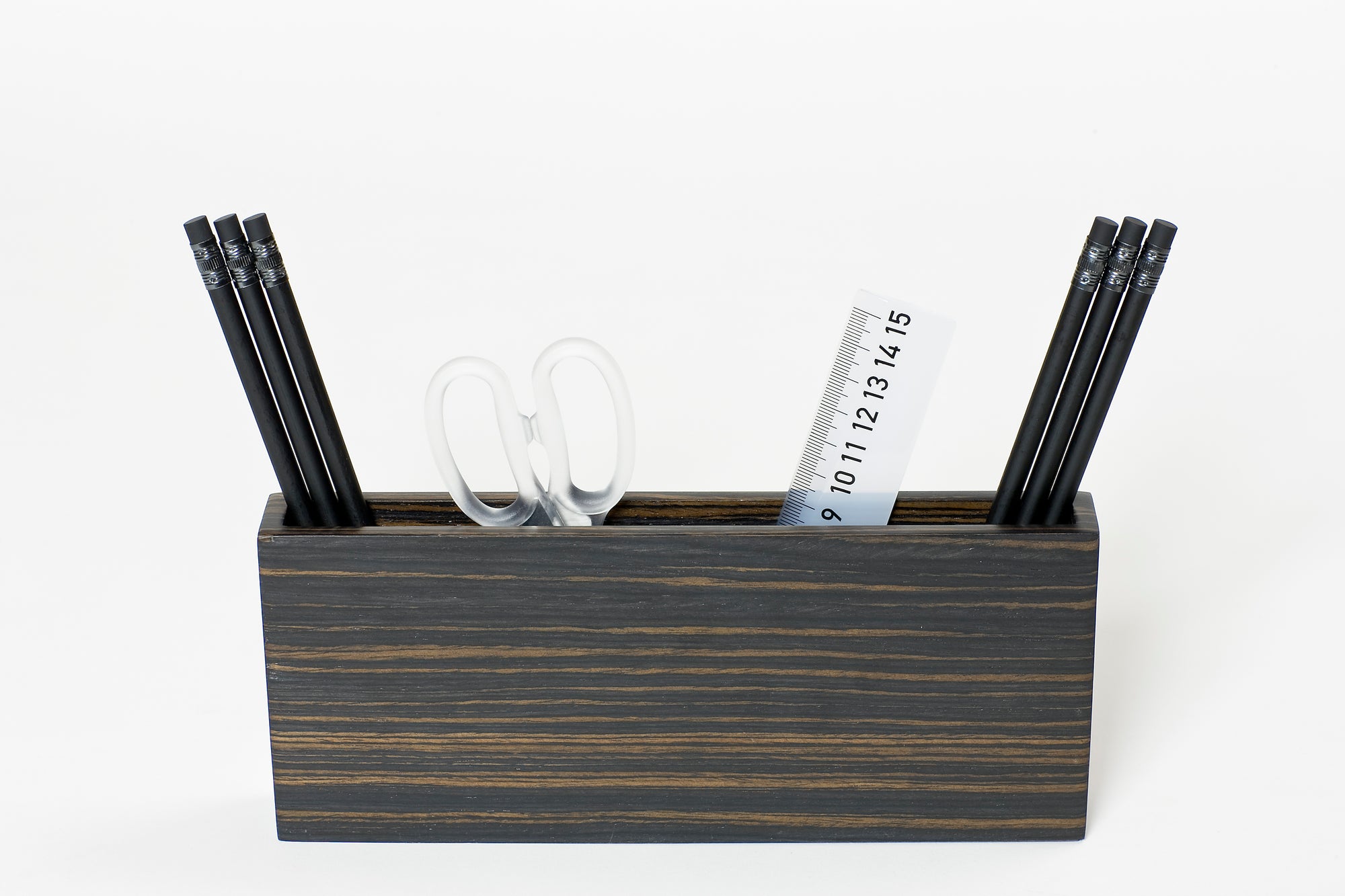 Leggy Pen Box - Dark Ebony