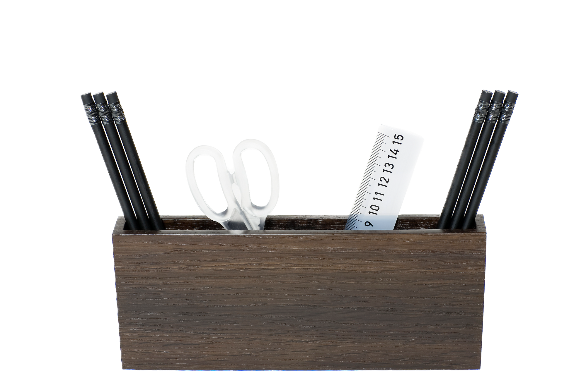 Leggy Pen Box - Smoked Oak