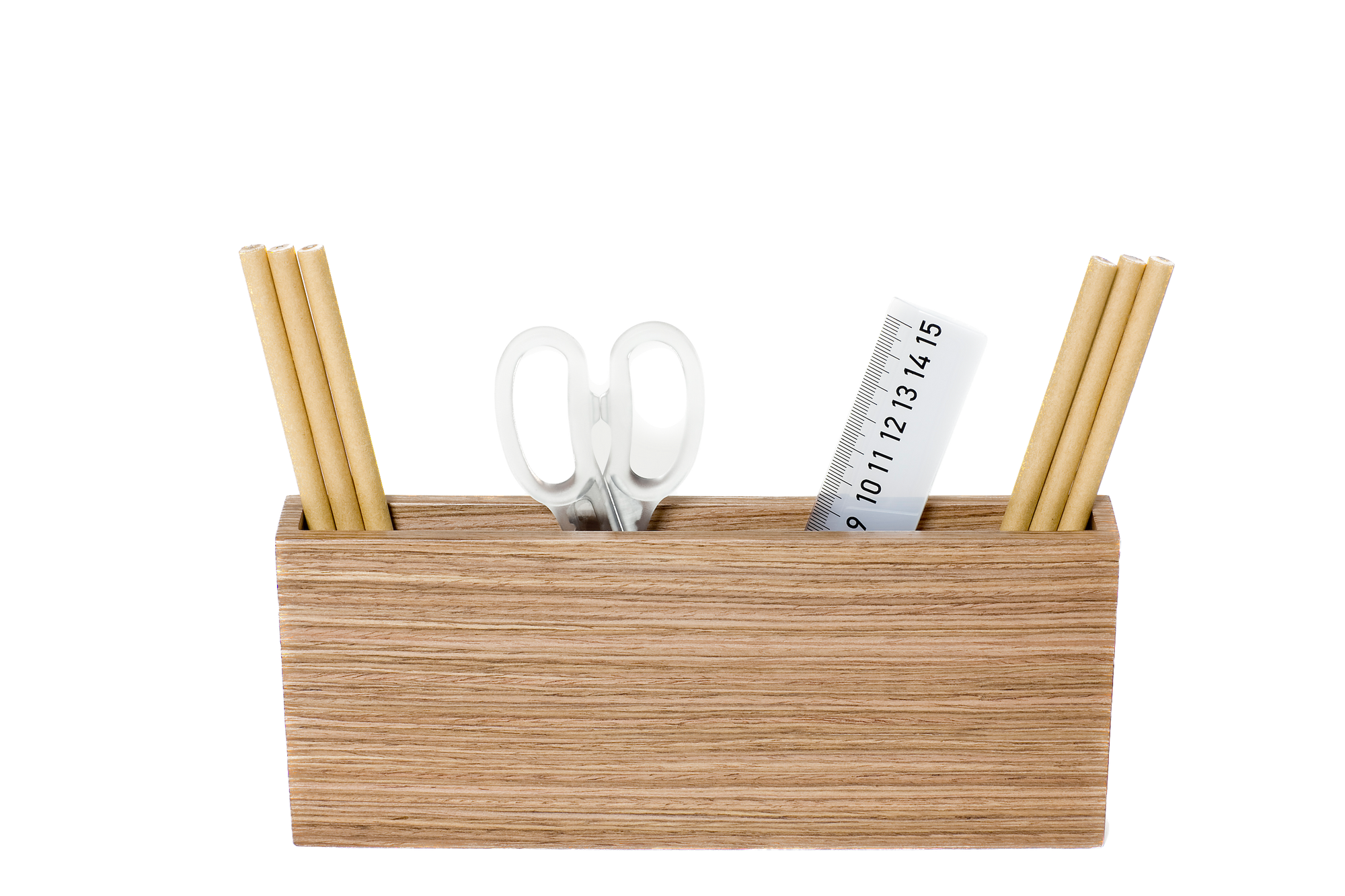 Leggy Pen Box - Warm Walnut