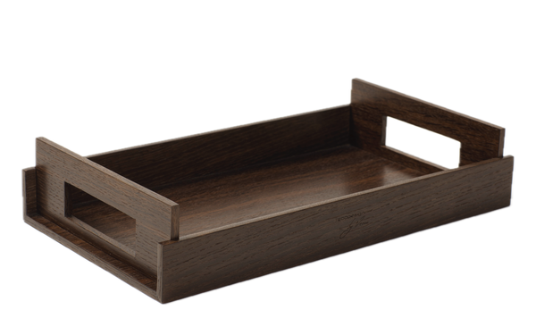 SMALL Wood Trays - Smoked Oak