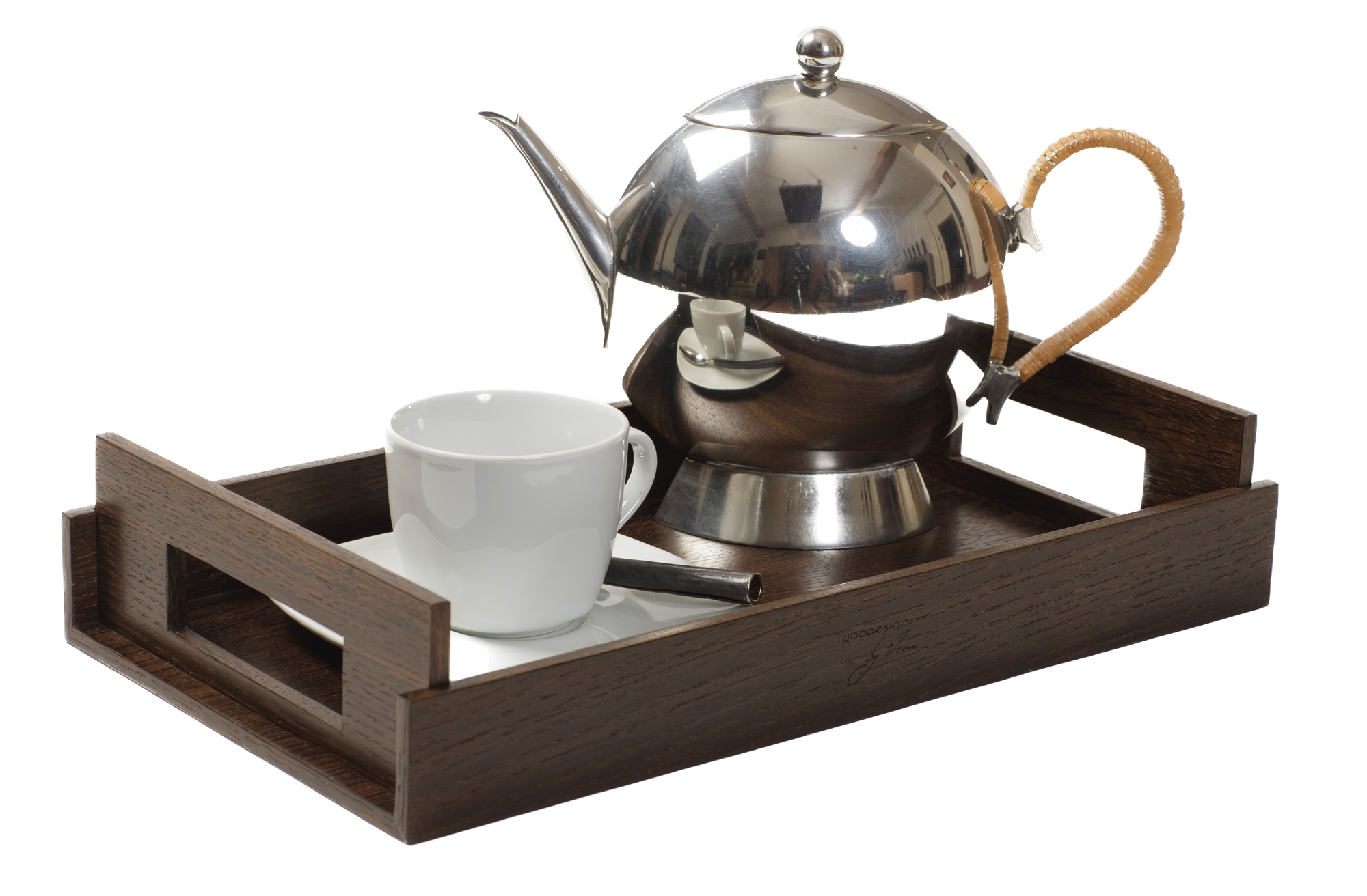 SMALL Wood Trays - Smoked Oak