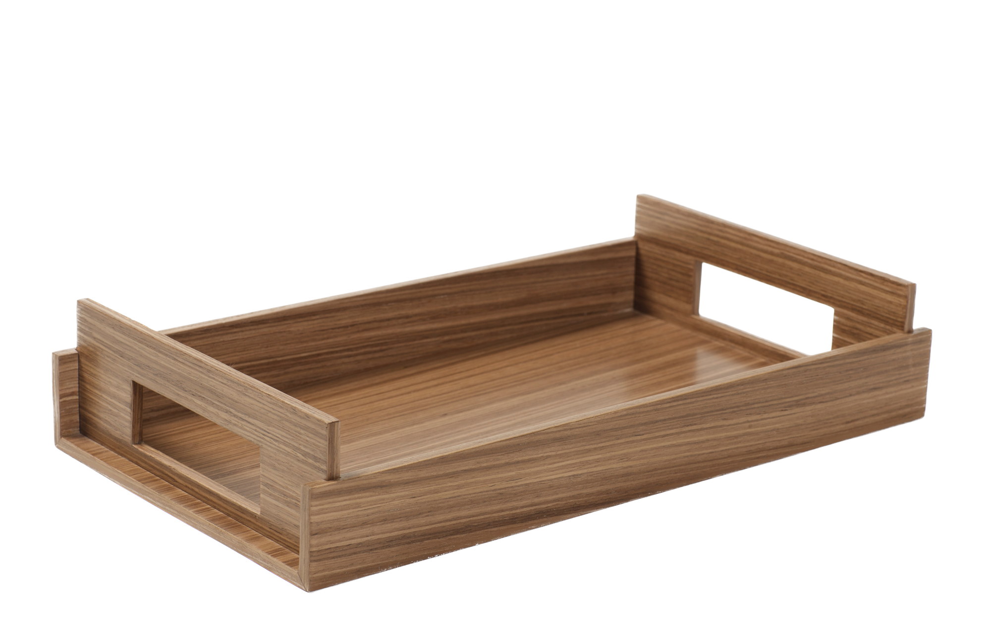 Nest of Wood Trays - Warm Walnut