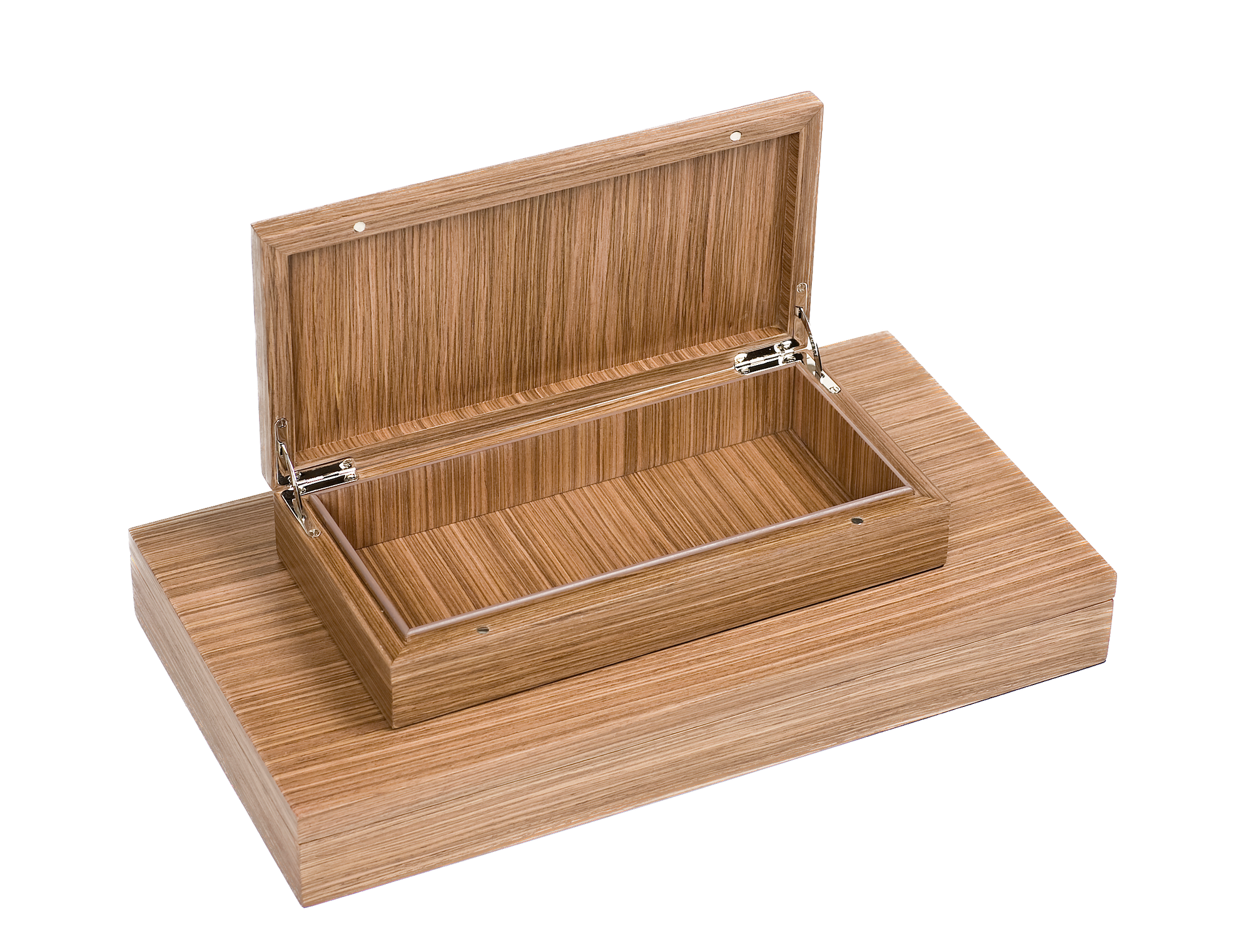 Lying Down Storage Boxes - Medium - Warm Walnut - SOLD OUT
