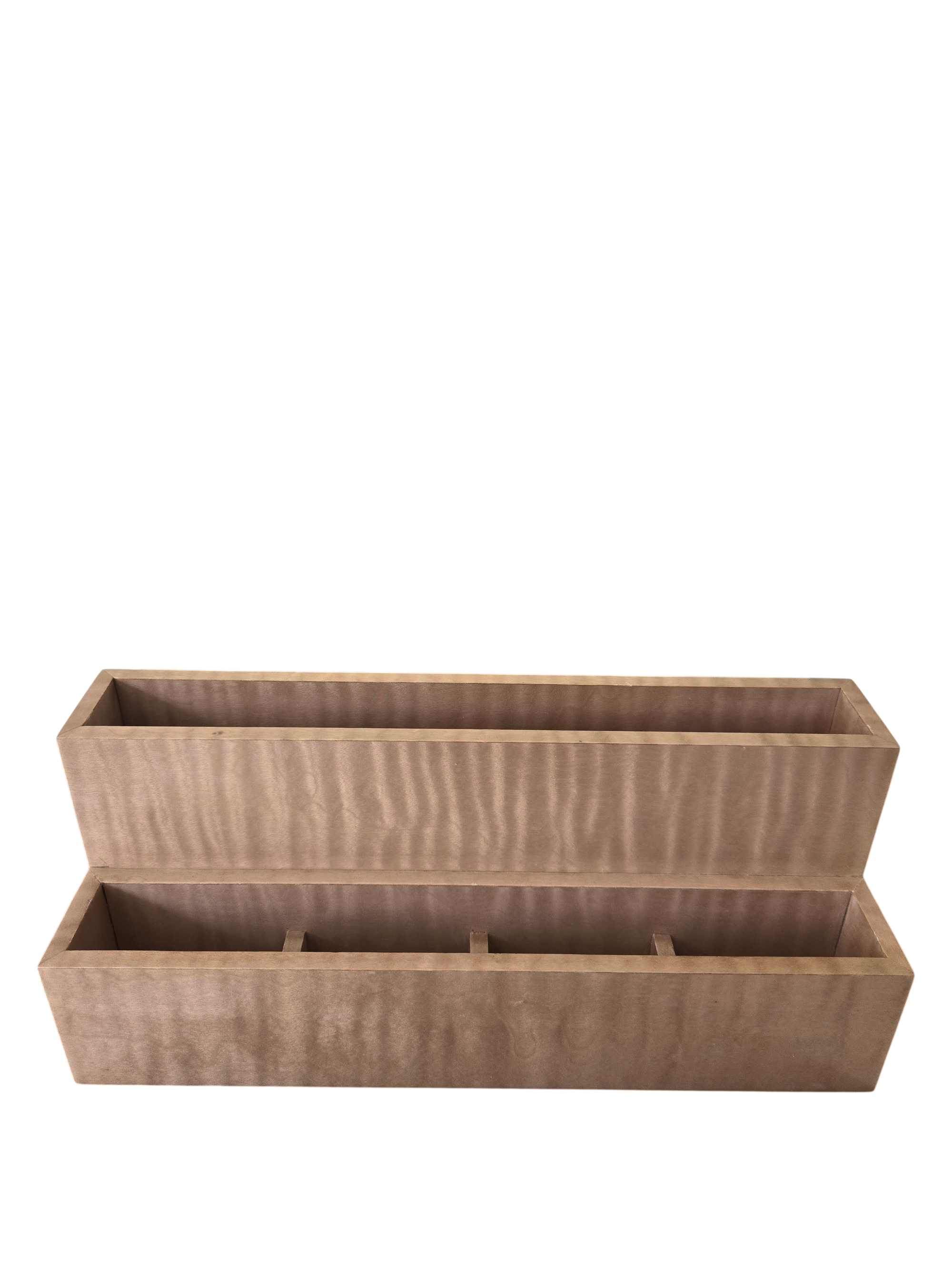 Bathroom Organiser - Blush Curly Maple