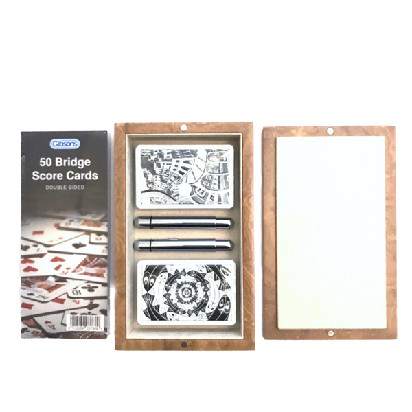 handcrafted tamo ash dominoes set rare wood luxury gift UK
