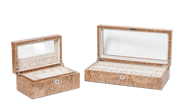 Japanese Tamo Ash Exclusive Creations Jewellery Box