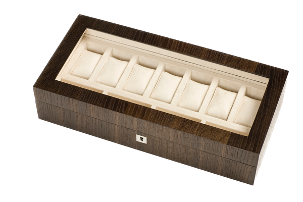 Timeless Watch Box - Smoked Oak