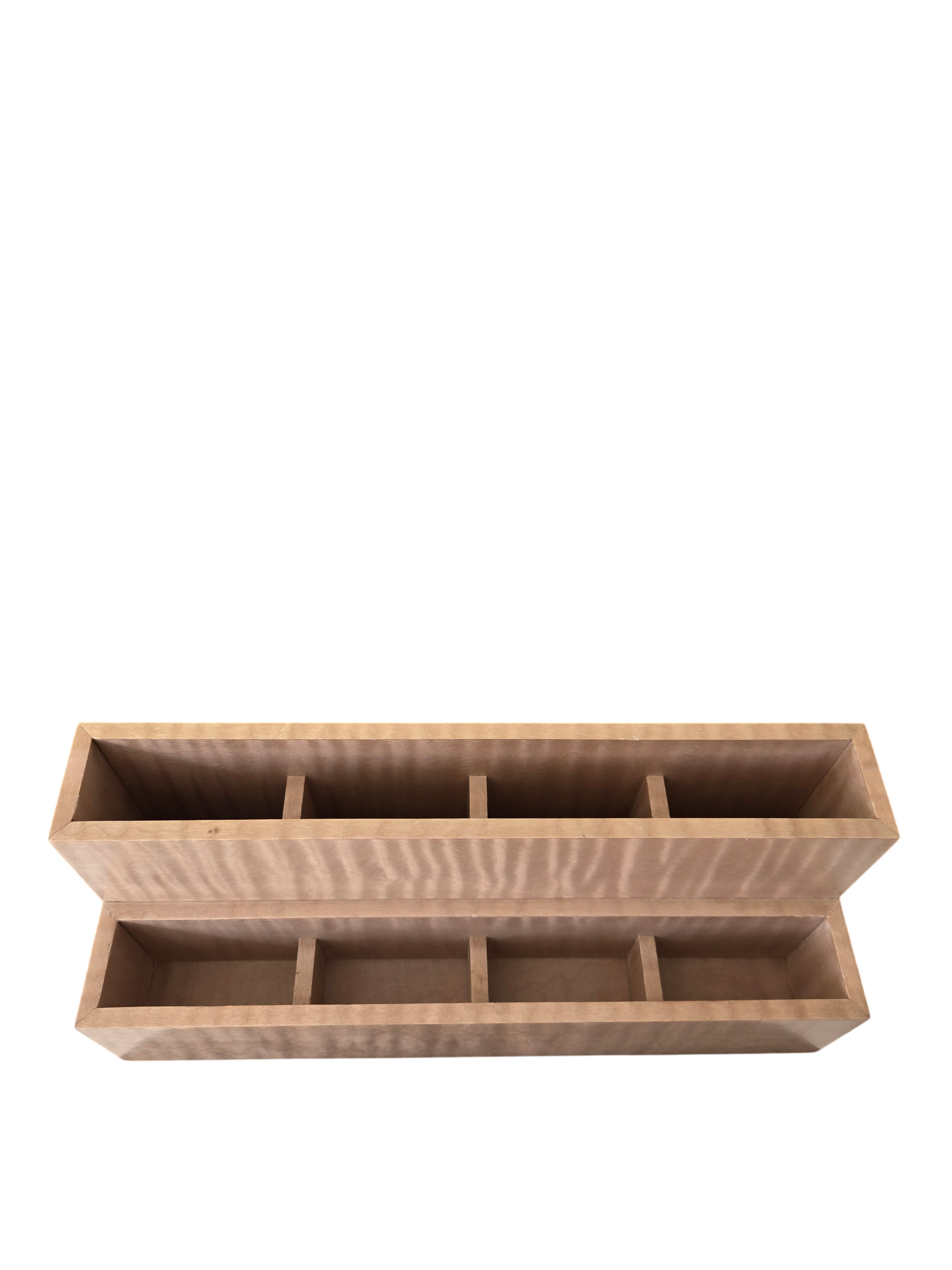 Bathroom Organiser - Blush Curly Maple